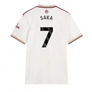 Arsenal Bukayo Saka #7 Tredjetrøje 2025-26 Kortærmet